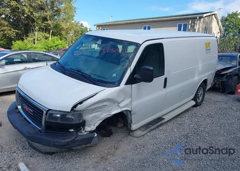 2016 GMC Savana 2500 Work Van z USA, uszkodzony, nr VIN 1GTW7AFF9G1907390